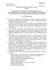 Contribution by Romania