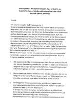 Keynote speech by Dr. Kass, Director-General Federal Border Police, Germany (de)