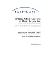 Day 1 - Non-Banking Conduits: FATF Freezing Terrorist Assets, International Best Practices