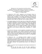 Day 2 - Council of Europe intervention