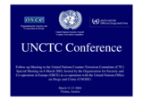 Conference document: Technical Experts Workshop on Countering MANPADS Threat to Civil Aviation Security at Airports