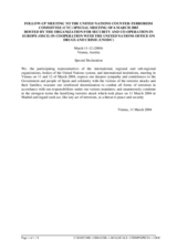 Special declaration