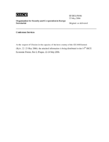 Kyiv Declaration on Establishment of the Organization for Democracy and Economic Development - GUAM; Joint Declaration of the Heads of State of the Organization for Democracy and Economic Development - GUAM on the issue of conflict settlement; Communique