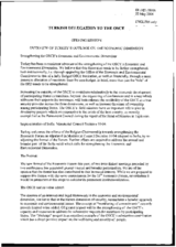 Statement by the Delegation of Turkey