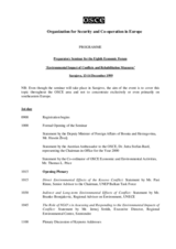 Consolidated summary of the preparatory seminar for the 8th Economic Forum