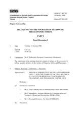 Journal of the Second Day of the Fourteenth Meeting of the Economic Forum (Part I)