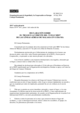 Declaración Nº 2/14 del Consejo Permanente