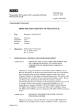 Journal of the 1018th Plenary Meeting of the Permanent Council