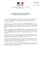 Intervention de l'Ambassadeur Maxime Lefebvre, Représentant permanent de la France auprès de l'OSCE