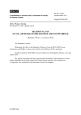 Permanent Council Decision No. 1154