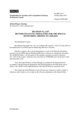 Permanent Council Decision No. 1157