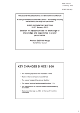 Presentation by Mr. Andras Szollosi-Nagy, Co-Chair of the Political Processes Commission, 7th World Water Forum