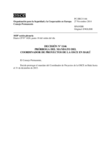 Decisión Nº 1146 del Consejo Permanente