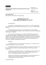 Beschluss Nr. 1153 des Ständigen Rates