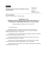 Décision No 1175 du Conseil permanent