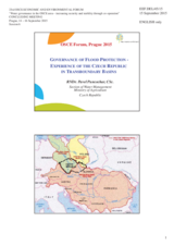 Presentation by Mr. Pavel Puncochar, Director General, Water Section Division, Ministry of Agriculture