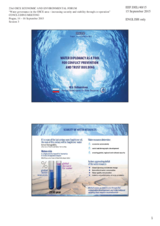 Presentation by Ms. Marina Seliverstova, Head of the Federal Agency of Water Resources