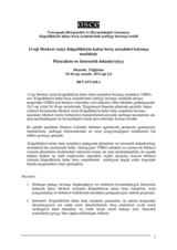 13-nji Merkezi Aziýa Köpçülikleýin habar beriş serişdeleri boýunça maslahaty 
