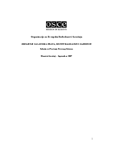 Legal System Monitoring Section Monthly Report - September 2007 (sr)