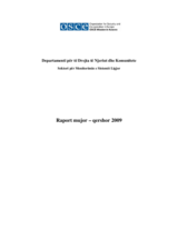 Legal System Monitoring Section Monthly Report - June 2009 (sq)