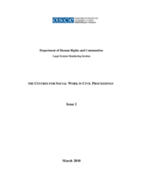 The Centres for Social Work in Civil Proceedings