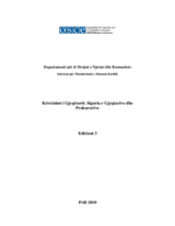 Intimidation of the Judiciary: Security of Judges and Prosecutors (sq)