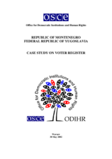 Case Study on Voter Register in the Republic of Montenegro, 30 May 2002