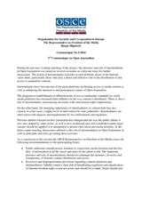 3rd Communiqué on Open Journalism