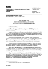 Decision No. 9/04 on Enhancing Container Security (fr)