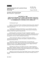 Decision No. 14/06 on the enhancing efforts to combat trafficking in human beings, including for labour exploitation, through a comprehensive and proactive approach