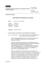 Diario de la 1086ª Sesión plenaria del Consejo Permanente 