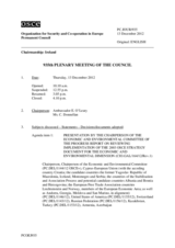 Journal of the 935th Plenary Meeting of the Permanent Council