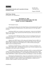 Permanent Council Decision No. 1063