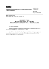 Decisión Nº 1201 del Consejo Permanente