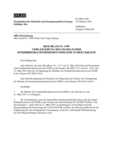 Beschluss Nr. 1199 des Ständigen Rates