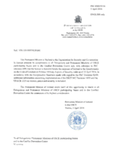 Response by the Delegation of Iceland to the Questionnaire on the Code of Conduct on Politico-Military Aspects of Security