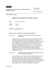 Journal of the 1100th Plenary Meeting of the Permanent Council