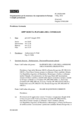 Giornale della 1099a Seduta plenaria del Consiglio permanente