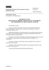 Permanent Council Decision No. 1210