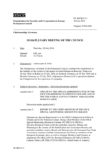 Journal of the 1111th Plenary Meeting of the Permanent Council