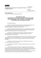 Decisione N.1209 del Consiglio permanente
