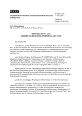 Beschluss Nr. 1216 des Ständigen Rates