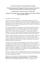 Presentation by Astrid Helle Ajamay, Co-ordinator Migration and Development, Ministry of Foreign Affairs, Norway