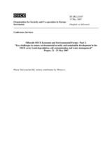 Desertification and migration: analysis and perspectives in North Africa