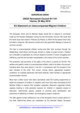 Statement by the Dutch EU Presidency on the protection of unaccompanied migrant children in the European Union