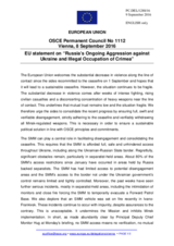 Statement by the Slovak EU Presidency on the Russia’s ongoing aggression against Ukraine and illegal occupation of Crimea