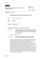 Journal of the 1114th Plenary Meeting of the Permanent Council