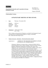 Journal of the 1117th Plenary Meeting of the Permanent Council