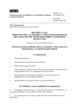 Decisión Nº 1223 del Consejo Permanente