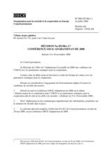 Permanent Council Decision No. 851 (fr)